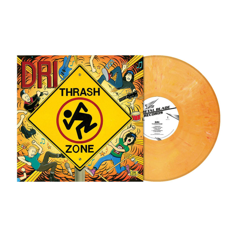 D.R.I 'THRASH ZONE' LP (Tangerine Vinyl)