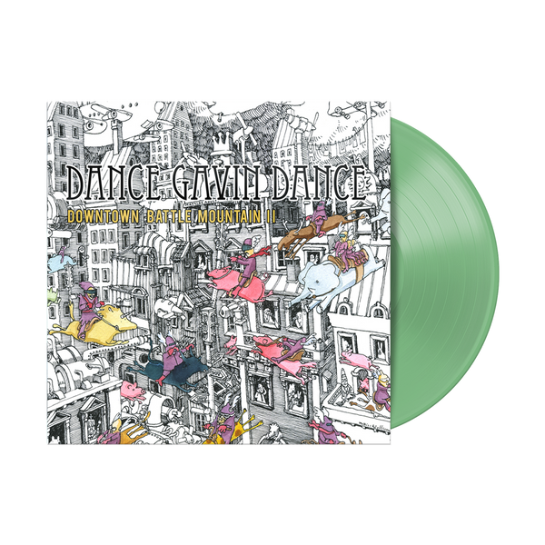 DANCE GAVIN DANCE 'DOWNTOWN BATTLE MOUNTAIN II' LP (Limited Edition — DANCE GAVIN DANCE 'DOWNTOWN BATTLE MOUNTAIN II' LP (Limited Edition —