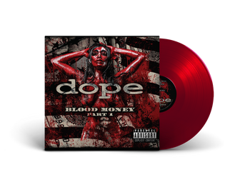 DOPE 'BLOOD MONEY PART 1' LP (Opaque Deep Red Vinyl)