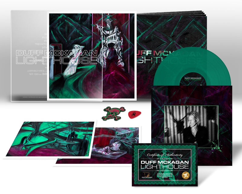 DUFF MCKAGAN ‘LIGHTHOUSE’ DELUXE LP (Limited Edition – Only 300 Made, Emerald Green Vinyl)