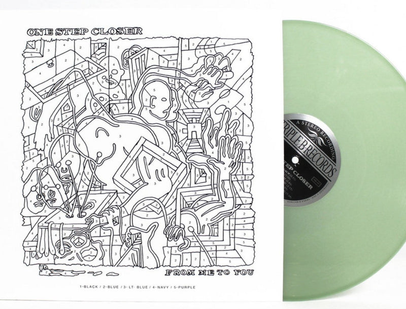 ONE STEP CLOSER ‘FROM ME TO YOU’ 12" EP (Coke Bottle Clear Vinyl)