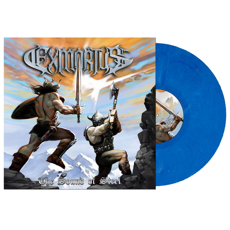 EXMORTUS 'THE SOUND OF STEAL' LP (Blue & Black Marble)