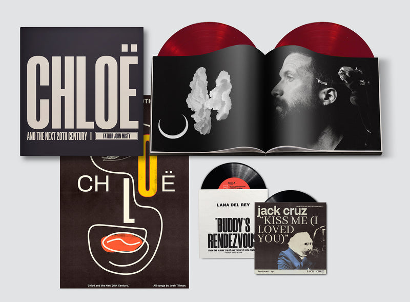 FATHER JOHN MISTY 'CHLOË AND THE NEXT 20TH CENTURY' BOX SET (2LP Red Vinyl + 2 7"'s + book)