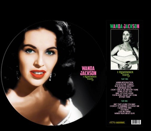 WANDA JACKSON 'I REMEMBER ELVIS' LP (Pink Vinyl)