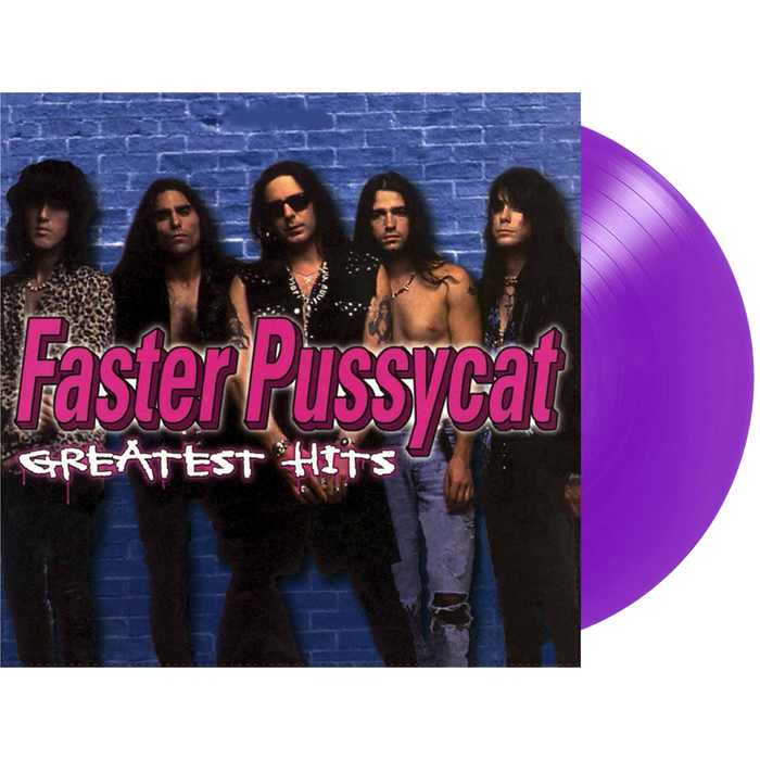 FASTER PUSSYCAT 'GREATEST HITS' ANNIVERSARY EDITION LP (Purple Vinyl)