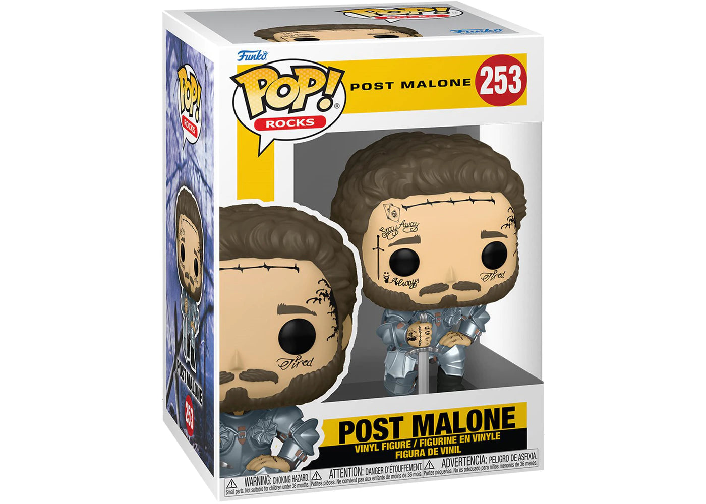 POST MALONE KNIGHT FUNKO POP! ROCKS FIGURE