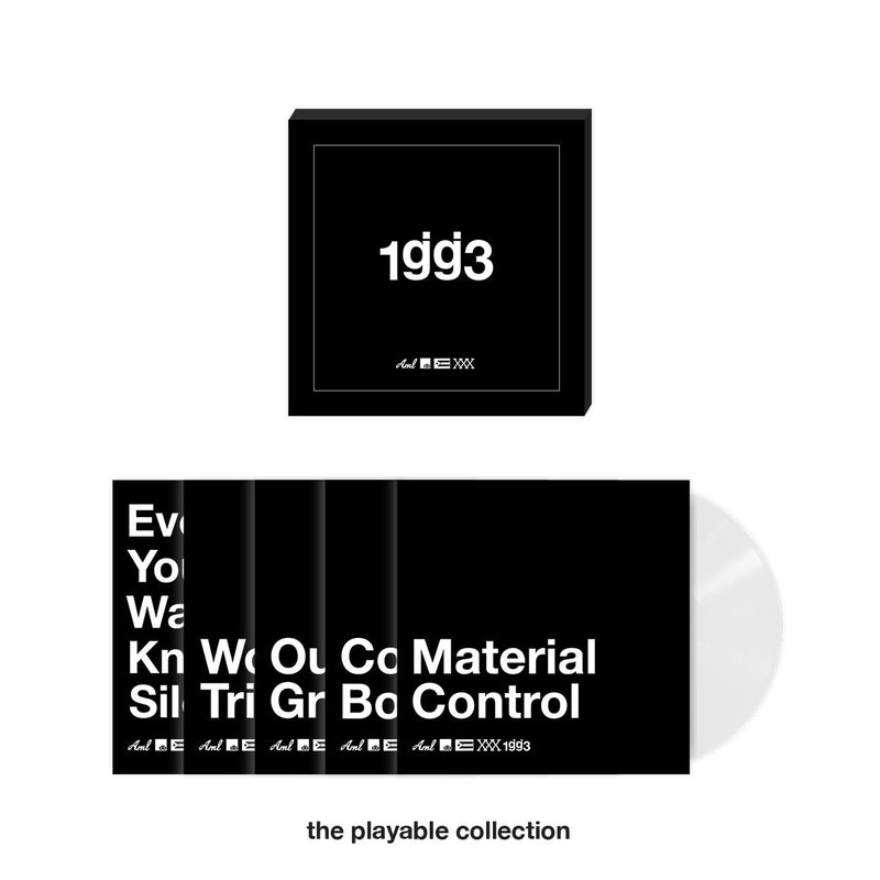 GLASSJAW ‘THE PLAYABLE COLLECTION’ BLACK EDITION BUNDLE (3LP/2EP + SOFTCOVER BOOK)