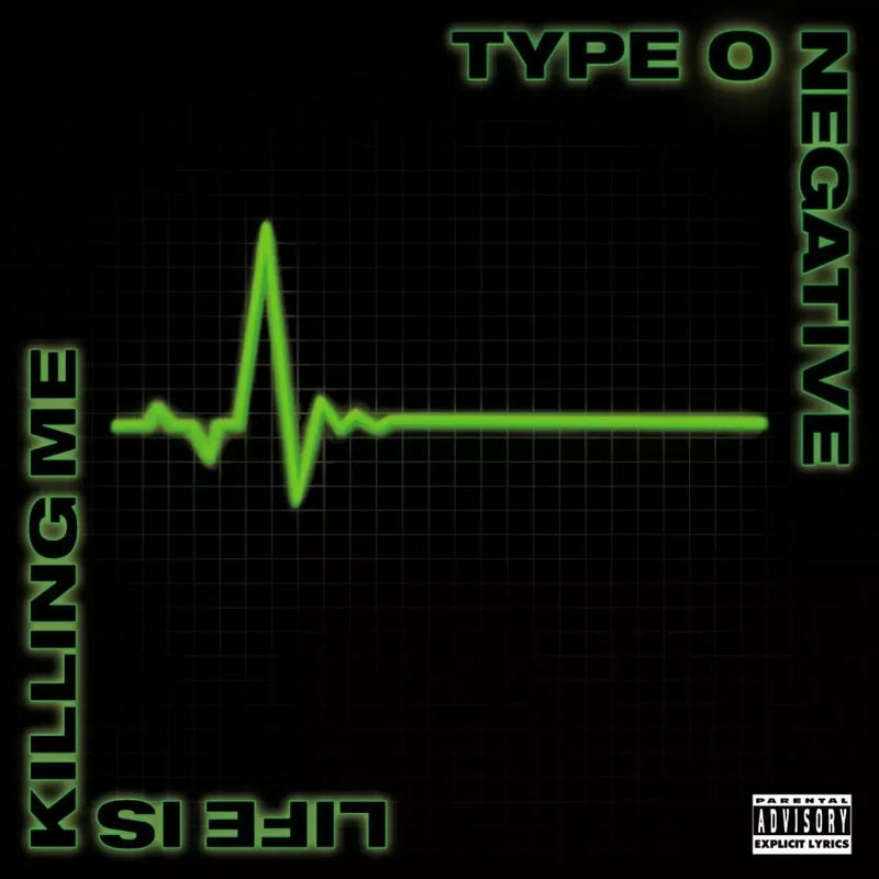 TYPE O NEGATIVE ‘LIFE IS KILLING ME’ 3LP (Limited Edition, Only 1000 made – Transparent Green Vinyl)