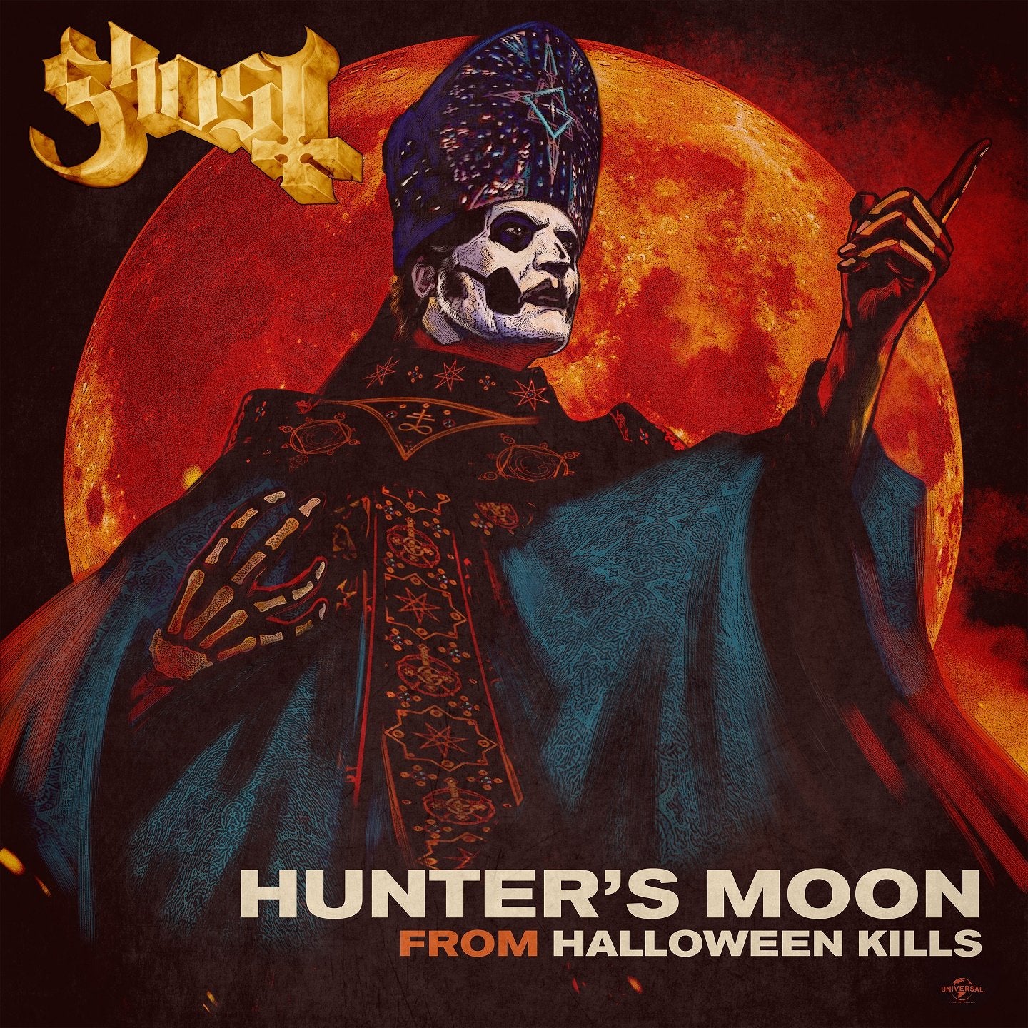 GHOST 'HUNTER'S MOON' 7" EP