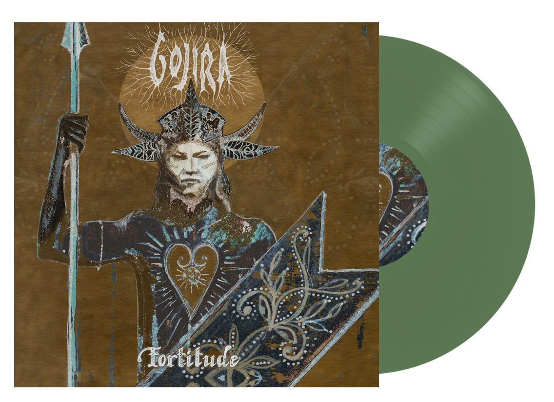 GOJIRA 'FORTITUDE' LP (Limited Edition — Only 666 Made, Opaque Olive Green Vinyl)