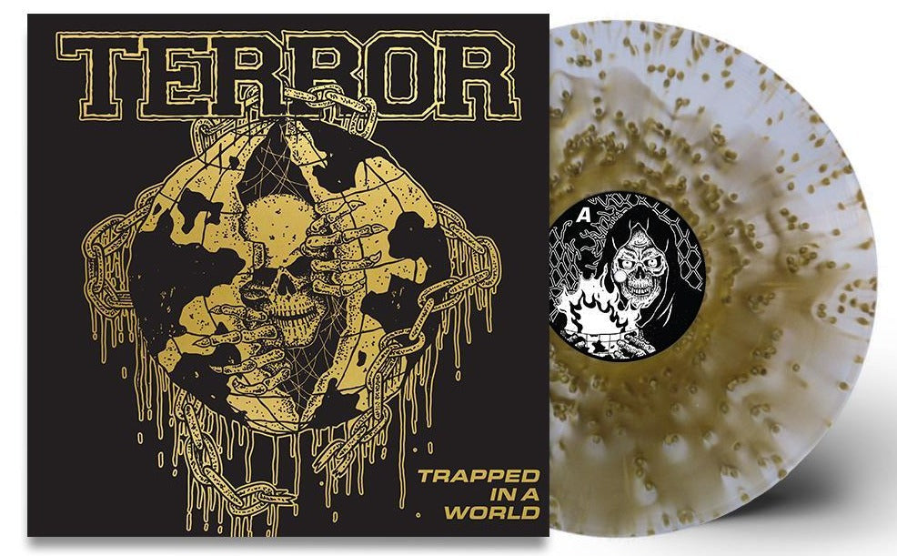 TERROR ‘TRAPPED IN A WORLD’ CLOUDY GOLD LP – ONLY 200 MADE