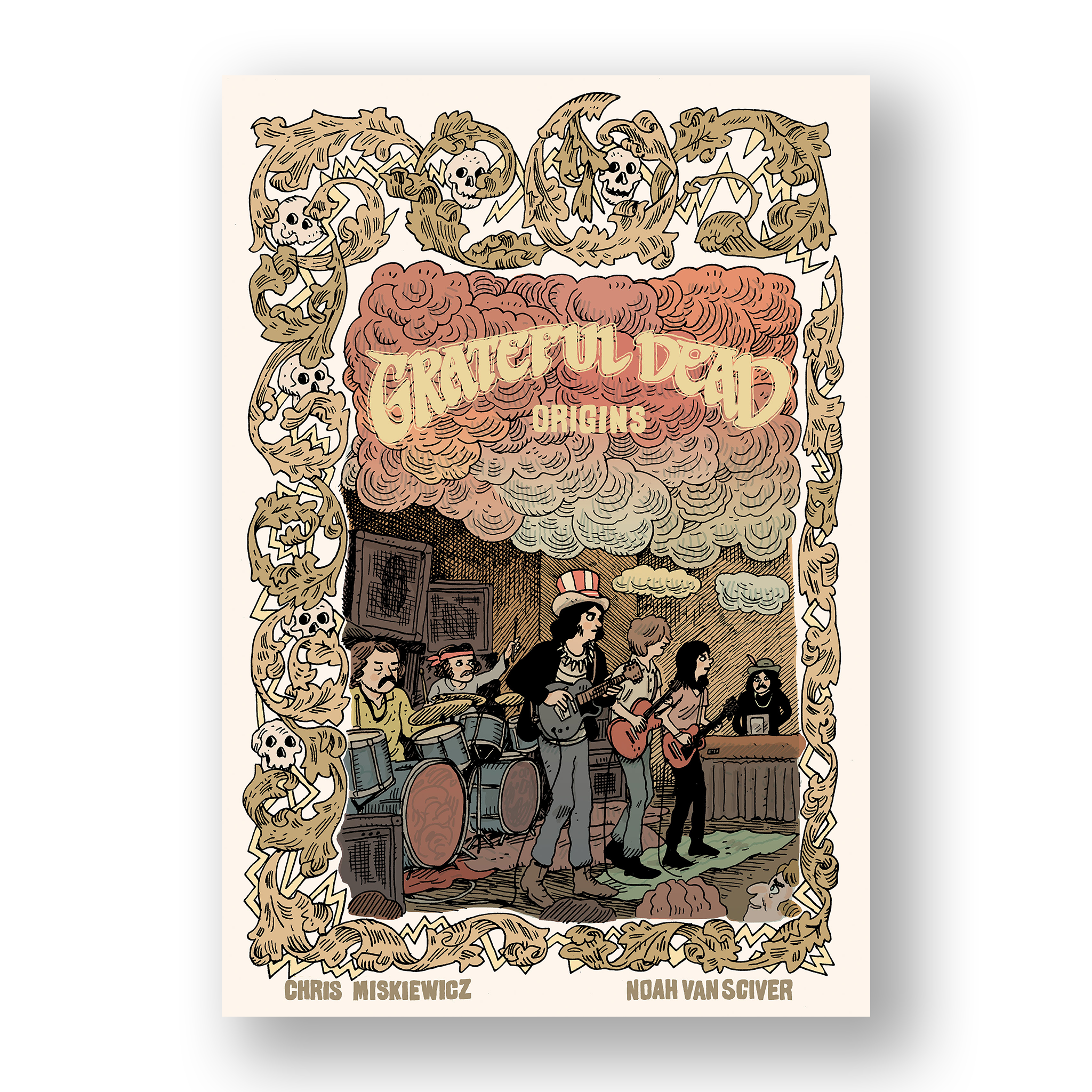 GRATEFUL DEAD: ORIGINS SOFTCOVER GRAPHIC NOVEL