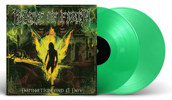 CRADLE OF FILTH ‘DAMNATION AND A DAY’ 2LP (Limited Edition – Only 300 made, Translucent Green Vinyl)