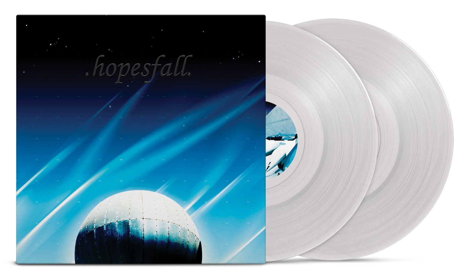 HOPESFALL ‘THE SATELLITE YEARS 2.0’ 2LP (Limited Edition – Only 500 made, Clear Vinyl)