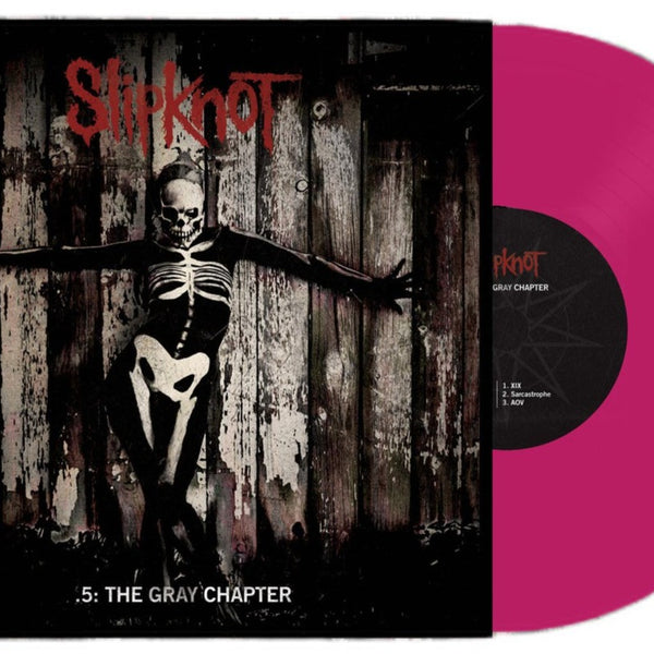 SLIPKNOT '.5 THE GRAY CHAPTER' LP (Pink Vinyl)