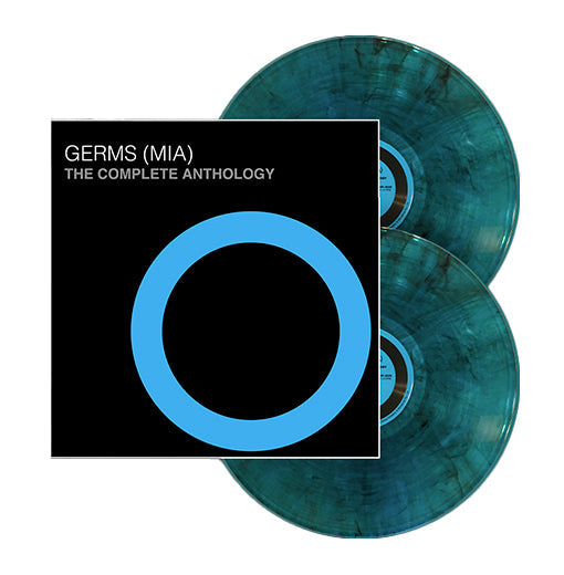 THE GERMS '(M.I.A.): THE COMPLETE ANTHOLOGY' 2LP (Black & Blue Splatter Vinyl)