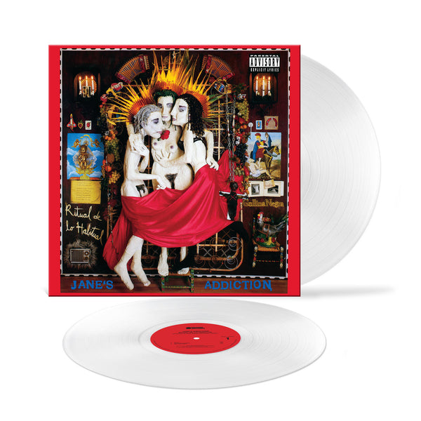 JANE'S ADDICTION 'RITUAL DE LO HABITUAL' 2LP (Clear Translucent Pearl