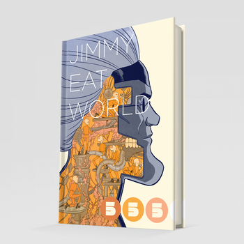 JIMMY EAT WORLD: 555 HARDCOVER BOOK