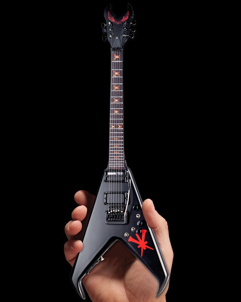 SLAYER - KERRY KING - USA V LIMITED EDITION CUSTOM MINI GUITAR