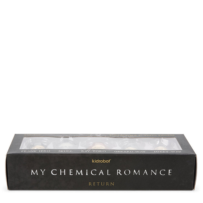 MY CHEMICAL ROMANCE - THE RETURN OF MCR - KIDROBOT LIMITED EDITION 3" MINI FIGURE SET