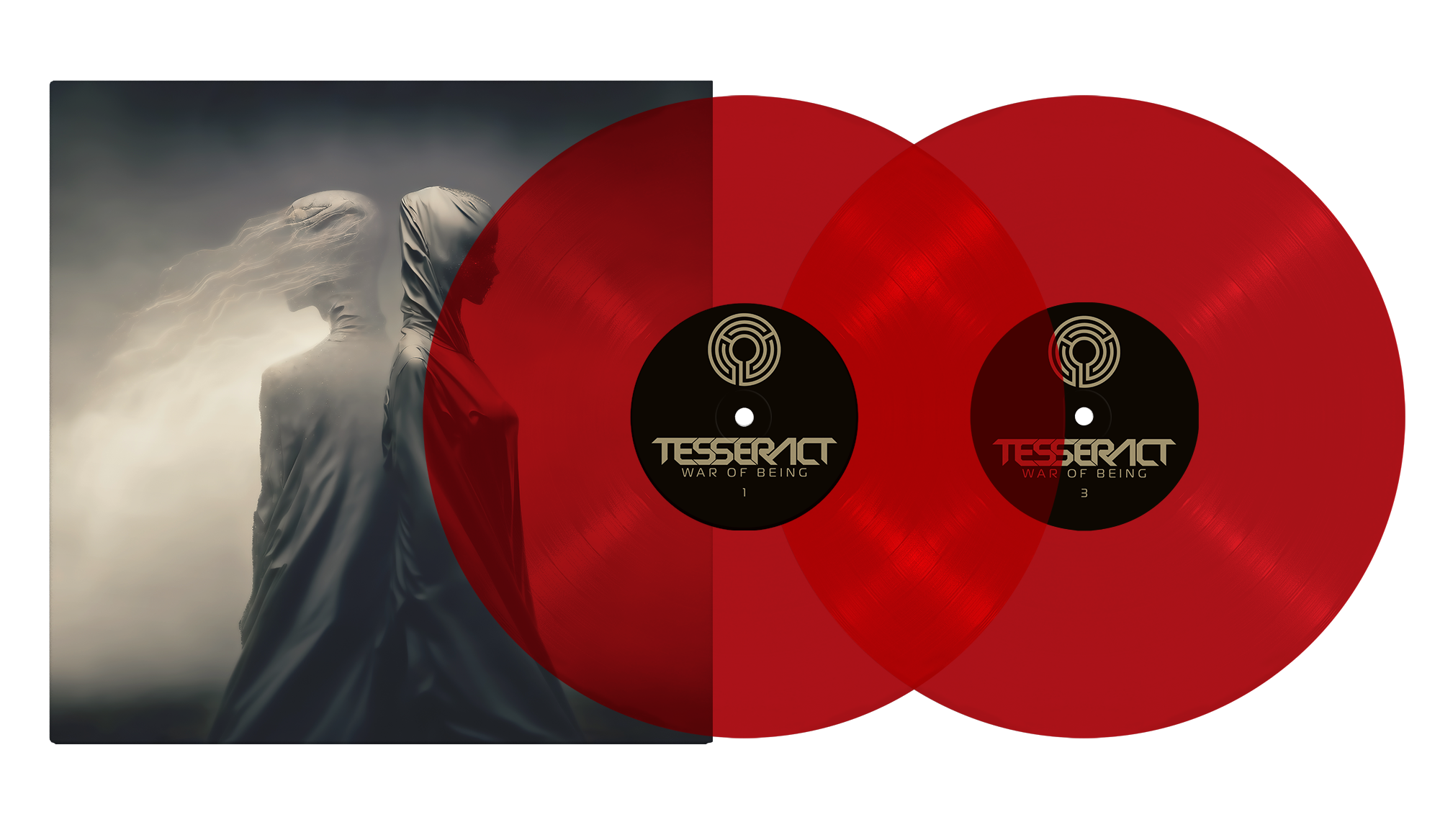 TESSERACT ‘WAR OF BEING’ 2LP (Limited Edition – Only 500 Made, Red Vinyl)