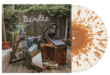 SLAUGHTER BEACH, DOG 'BIRDIE' LP — ONLY 100 MADE (Limited Edition Cloudy Clear w/ Heavy Orange Splatter Vinyl)