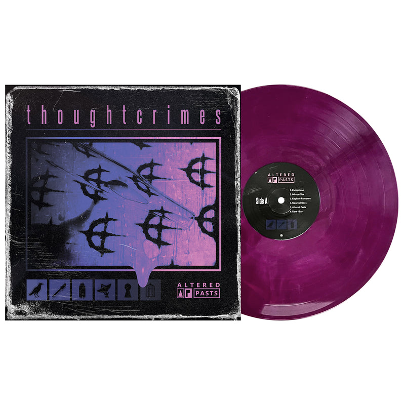 THOUGHTCRIMES ‘ALTERED PASTS’ LP (Limited Edition – Only 150 made, Deep Purple Galaxy Vinyl)