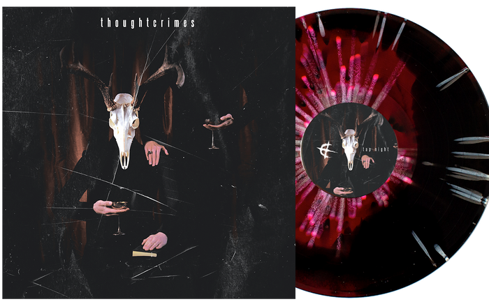 THOUGHTCRIMES ‘TAP NIGHT’ LIMITED EDITION BLACK & RED SMASH WITH WHITE SPLATTER – ONLY 150 MADE