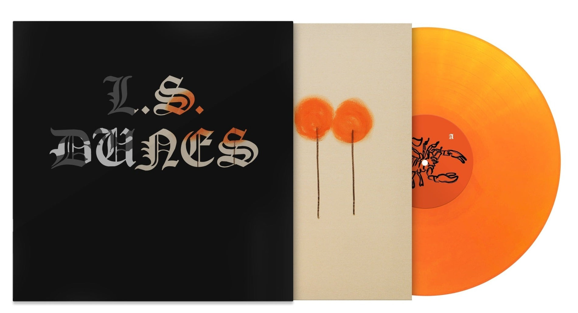 L.S. DUNES ‘PAST LIVES’ LP (Limited Edition, Orange Crush Vinyl)