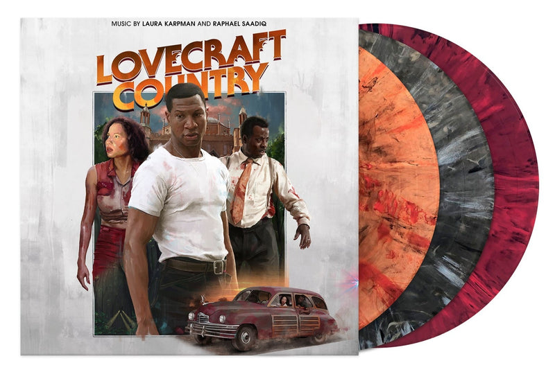LOVECRAFT COUNTRY SOUNDTRACK 3LP (Color Vinyl, Music by Laura Karpman & Raphael Saadiq)