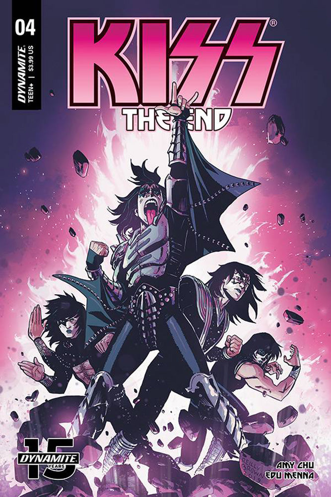 KISS END #4 (COVER B BROWN) COMIC BOOK