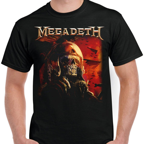megadeth Tシャツ MEGADETH 'FIGHTER PILOT' T-SHIRT