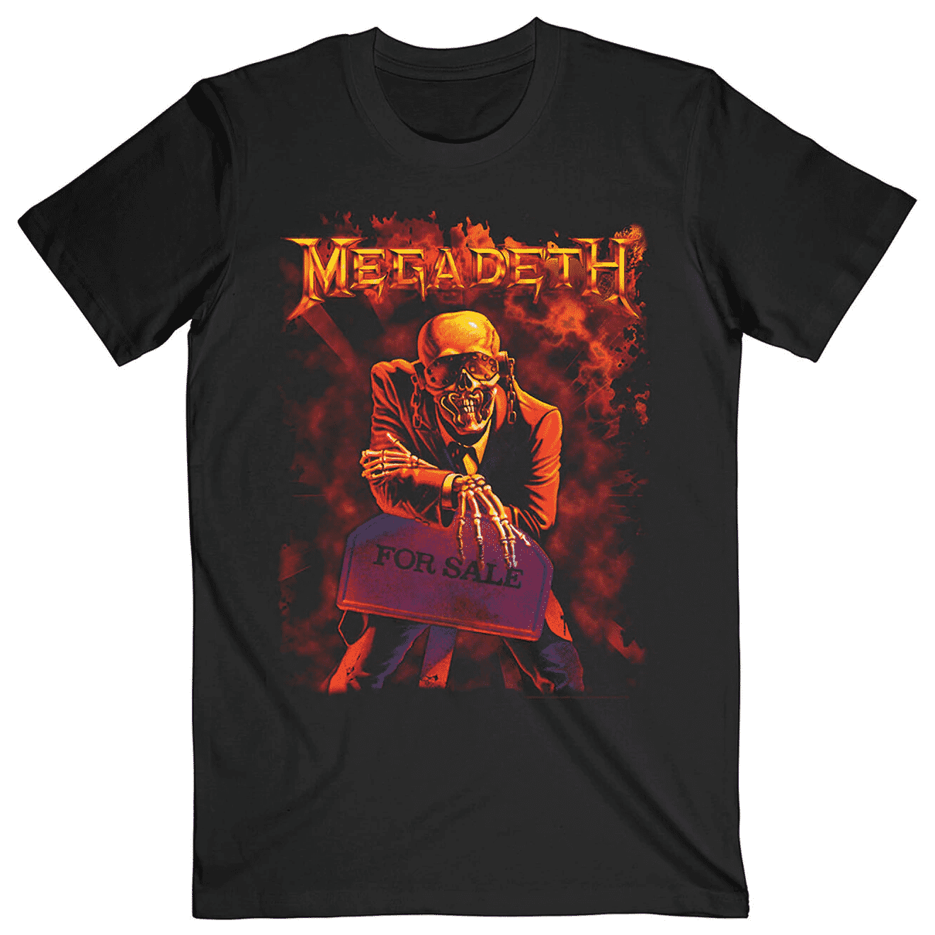 MEGADETH 'FOR SALE' T-SHIRT