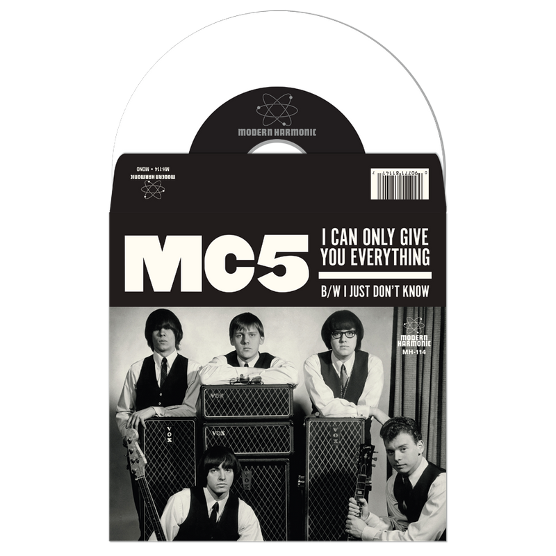 MC5 'I CAN ONLY GIVE YOU EVERYTHING / I JUST DON'T KNOW' 7" SINGLE (White Vinyl)