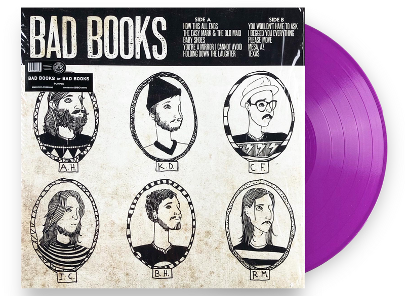 BAD BOOKS ‘BAD BOOKS I’ LP (Limited Edition – Only 250 made, Purple Vinyl)
