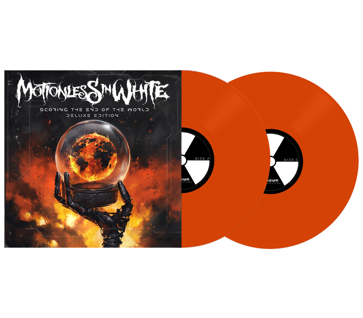 MOTIONLESS IN WHITE 'SCORING THE END OF THE WORLD' DELUXE EDITION 2LP