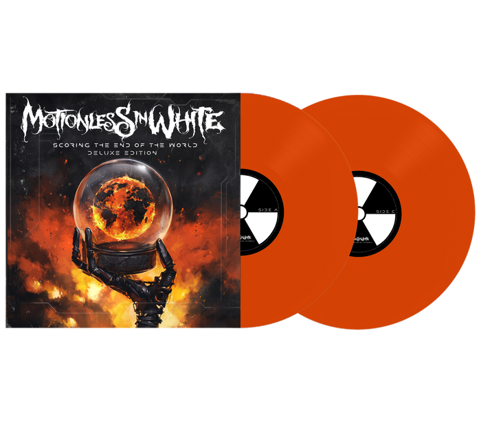 MOTIONLESS IN WHITE ‘SCORING THE END OF THE WORLD’ DELUXE EDITION 2LP (Limited Edition – Only 300 Made, Orange Vinyl)