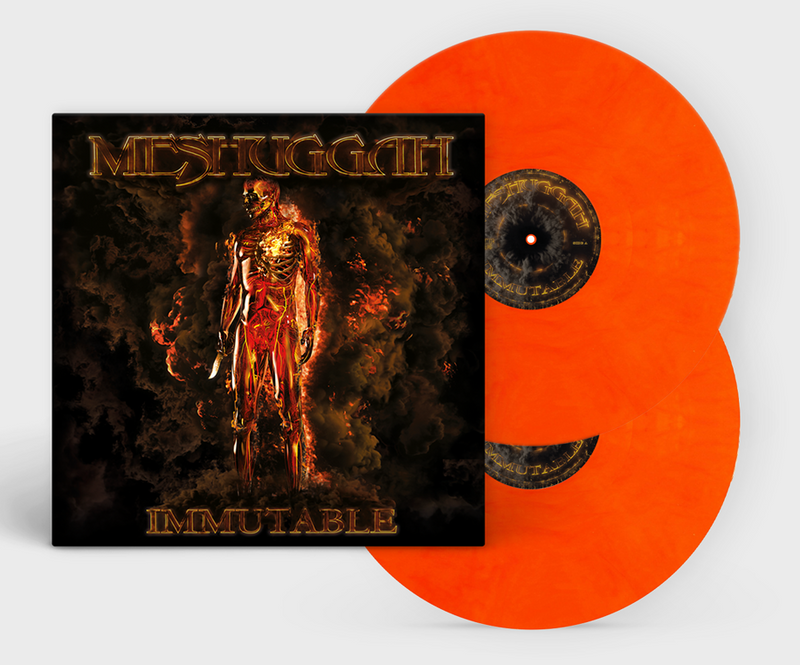 MESHUGGAH ‘IMMUTABLE' 2LP (Limited Edition, Opaque Orange & Red Vinyl)
