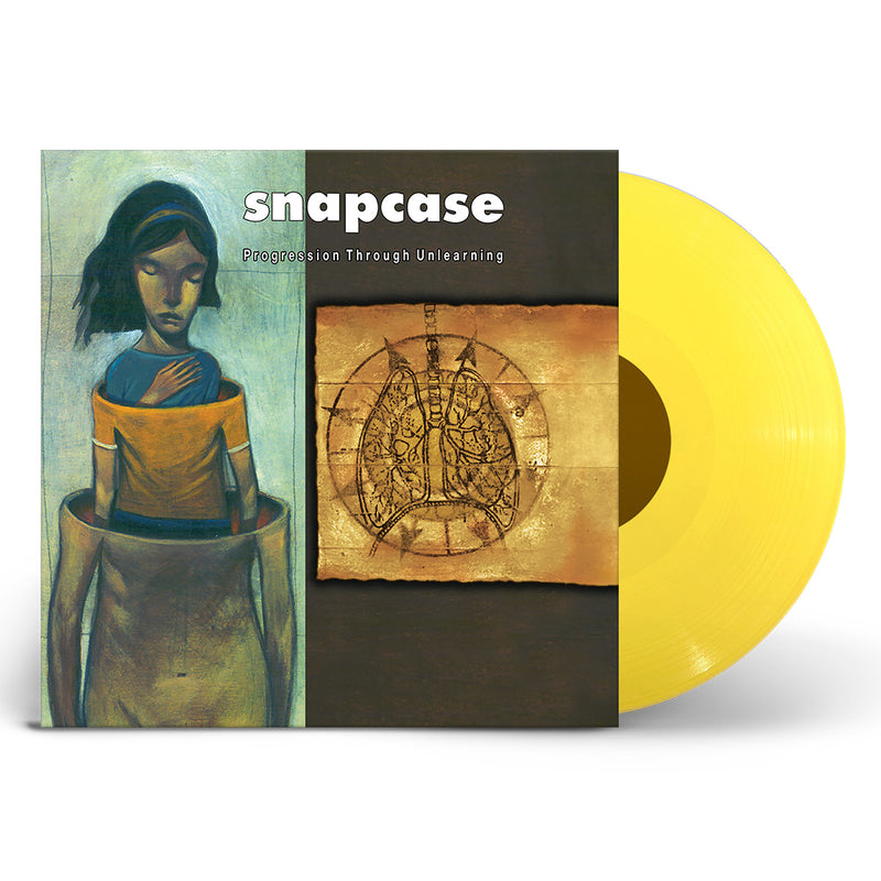 SNAPCASE ‘PROGRESSION THROUGH UNLEARNING’ LP (Limited Edition – Only 250 Made, Transparent Yellow Vinyl)