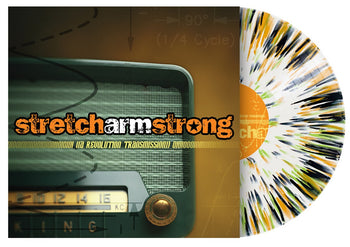 STRETCH ARM STRONG ‘A REVOLUTION TRANSMISSION’ LP (Limited Edition – Only 300 made, Transparent White w/ Orange, Green, Black Splatter Vinyl)