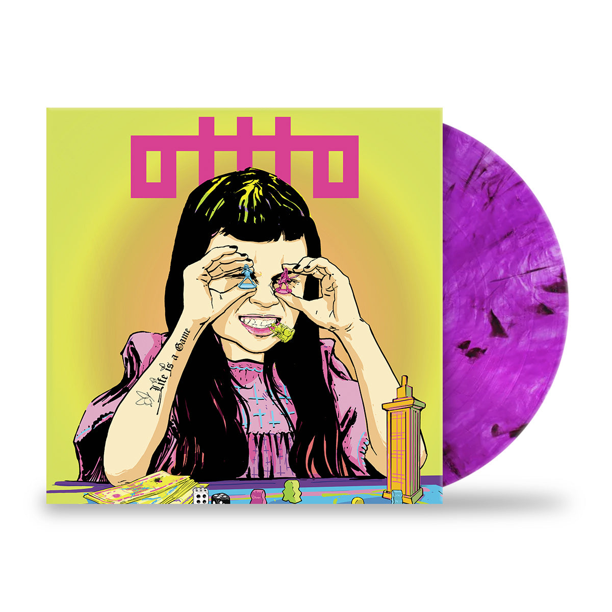 OTTTO ‘LIFE IS A GAME’ LP (Limited Edition – Only 300 made, Purple Smoke Vinyl)