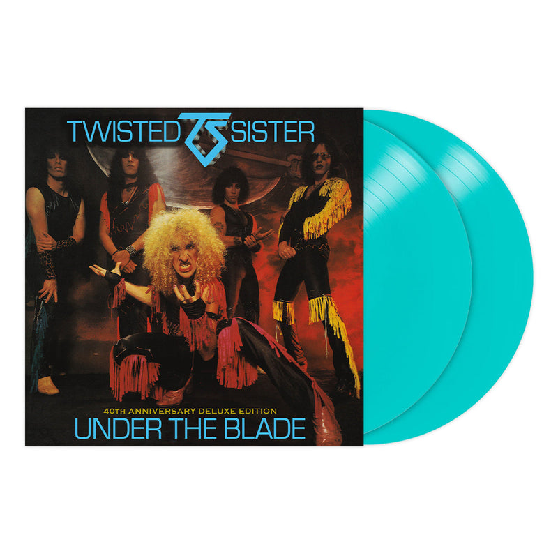 TWISTED SISTER ‘UNDER THE BLADE’ 40TH ANNIVERSARY 2LP (Limited Edition, Turquoise Vinyl)