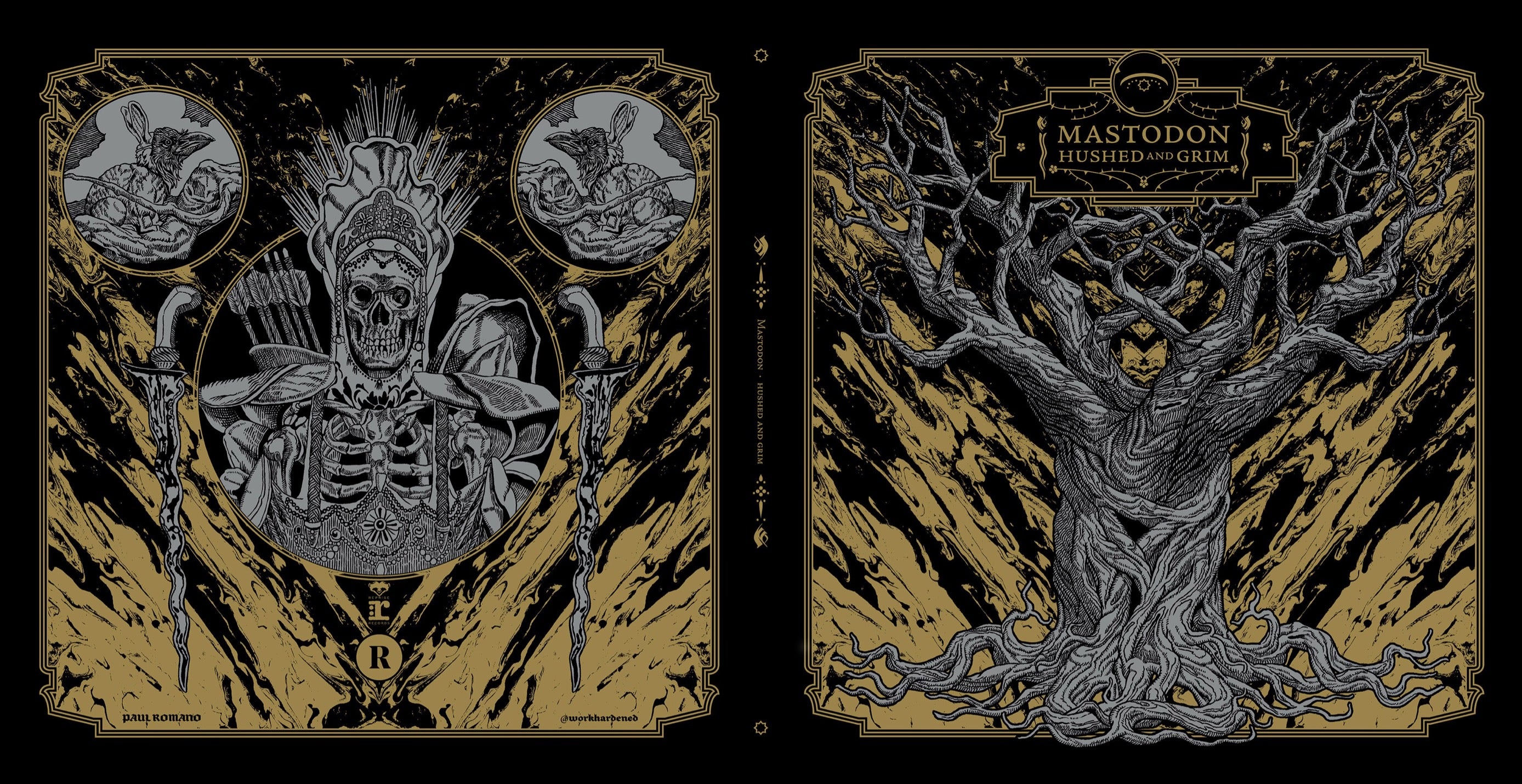 REVOLVER x MASTODON BUNDLE: HAND-NUMBERED SLIPCASE, MAGAZINE & 'HUSHED