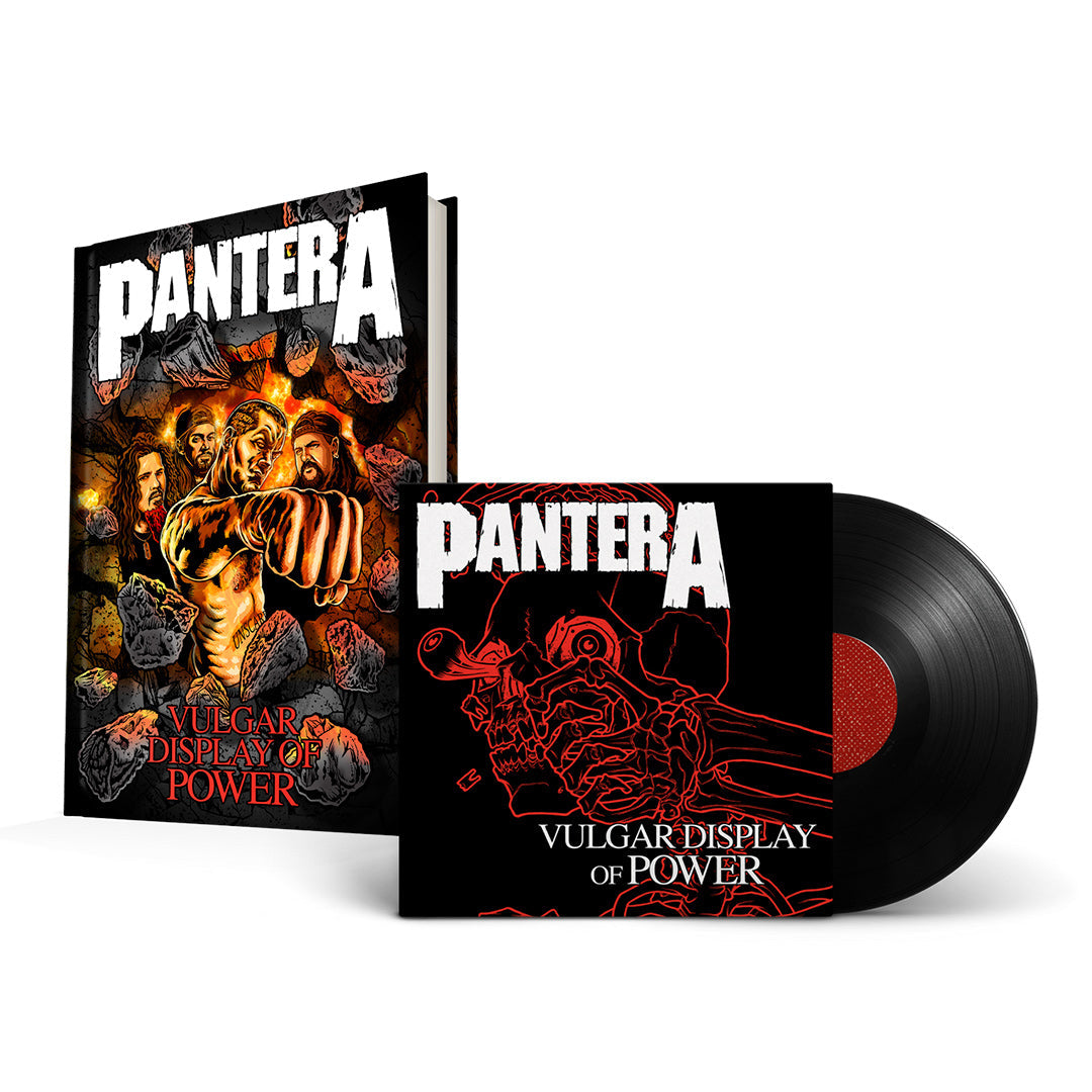 PANTERA: VULGAR DISPLAY OF POWER LIMITED EDITION LP + HARDCOVER GRAPHIC NOVEL BUNDLE – ONLY 500 AVAILABLE