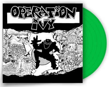 OPERATION IVY ‘ENERGY’ LIMITED EDITION NEON GREEN LP – ONLY 500 MADE