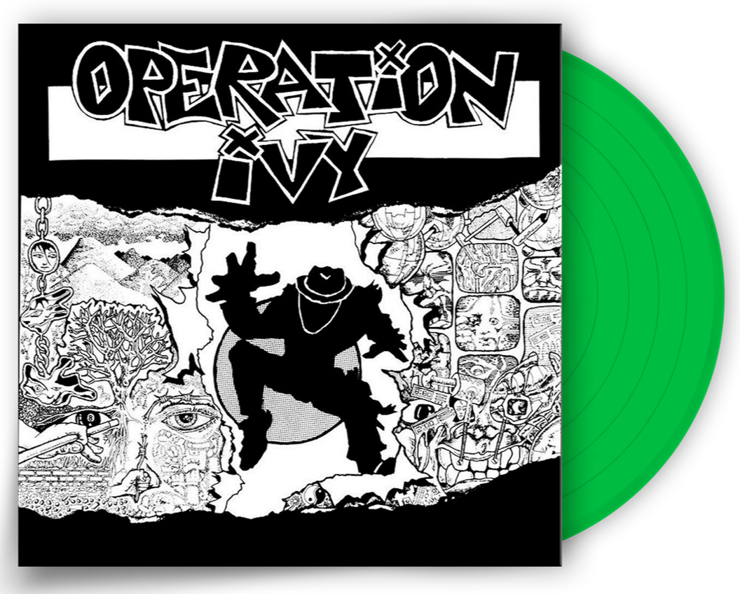 OPERATION IVY ‘ENERGY’ LIMITED EDITION NEON GREEN LP – ONLY 500 MADE