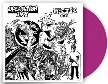 OPERATION IVY ‘HECTIC’ LIMITED EDITION NEON VIOLET 12" EP – ONLY 300 MADE