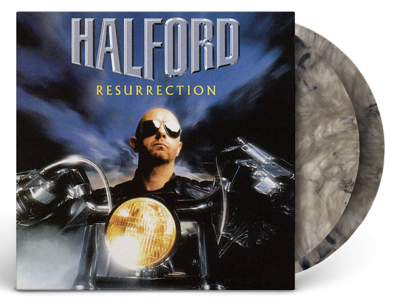 HALFORD ‘RESURRECTION’ 2LP — ONLY 300 MADE (Limited Edition Cobalt & Silver Swirl Vinyl)