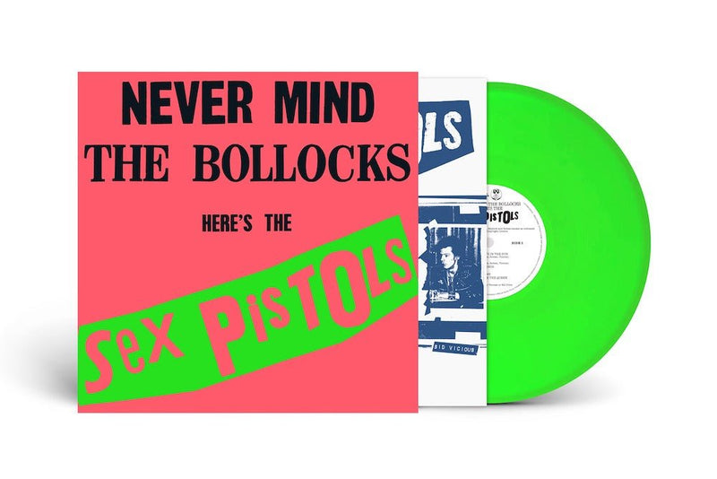 SEX PISTOLS 'NEVER MIND THE BOLLOCKS HERE'S THE SEX PISTOLS' LP (Neon Green Vinyl)