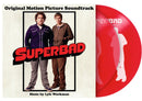 'SUPERBAD' MOTION PICTURE SOUNDTRACK 2LP (Limited Edition - Only 300 Made, transparent red vinyl w/ screen printed D Side)